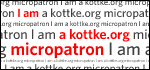 I'm a kottke.org micropatron